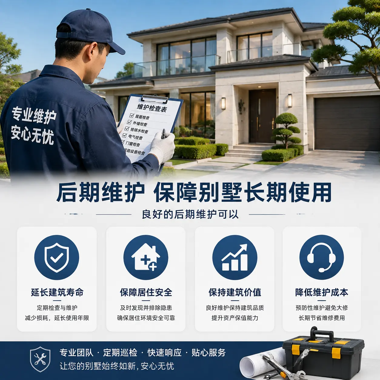 别墅建造公司推荐: 普定 施工质量的关键要素