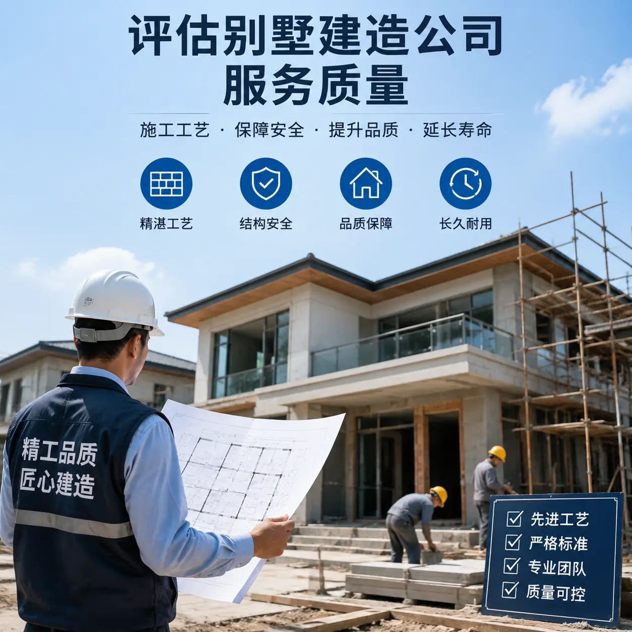 如何评估 普定 别墅建造公司的服务质量?