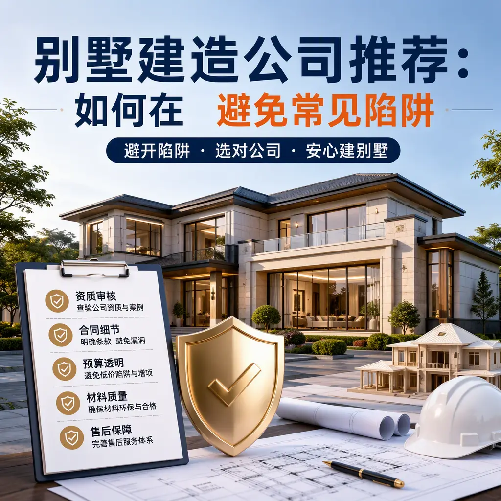 别墅建造公司推荐：如何在 普定 避免常见陷阱