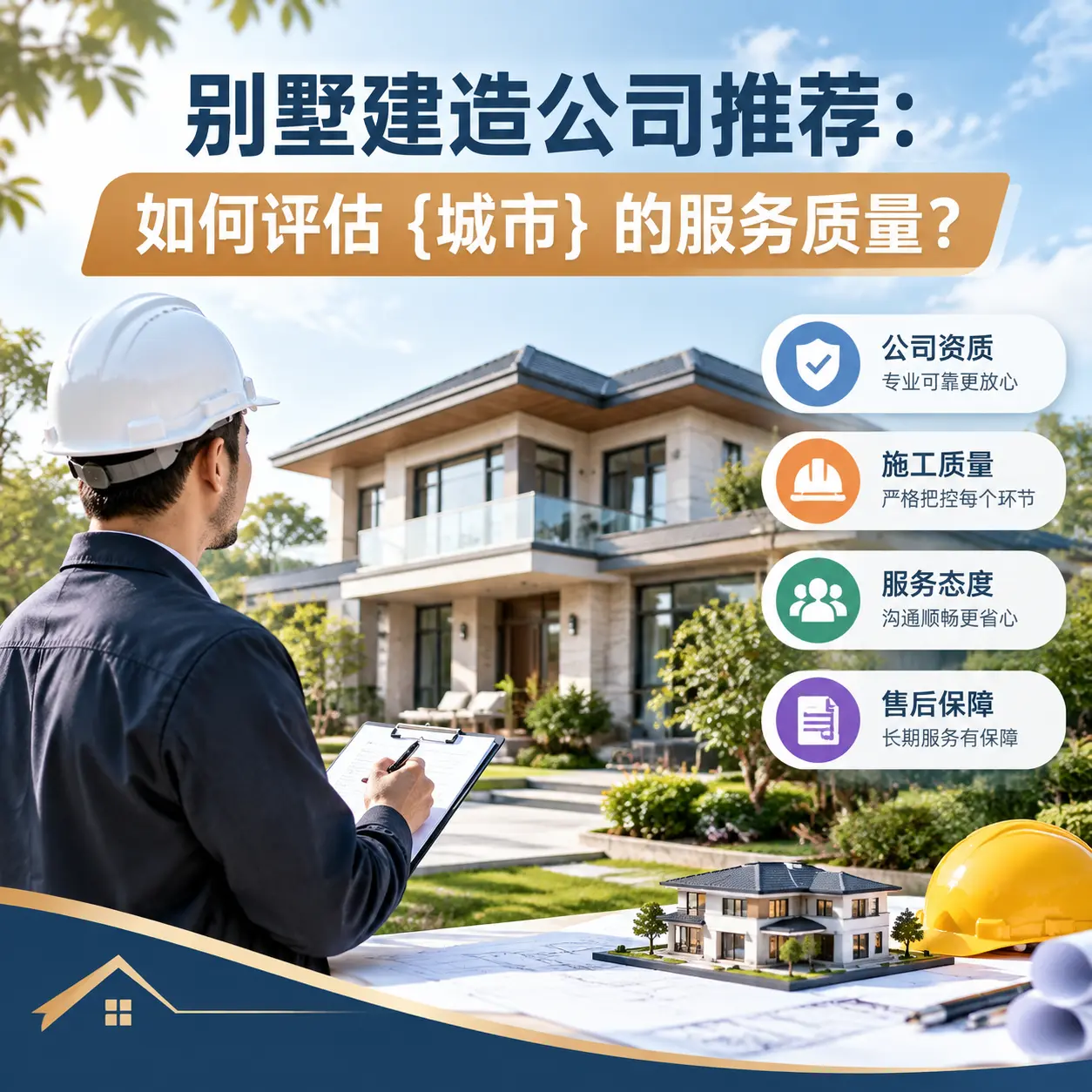 别墅建造公司推荐：如何评估 普定 的服务质量？