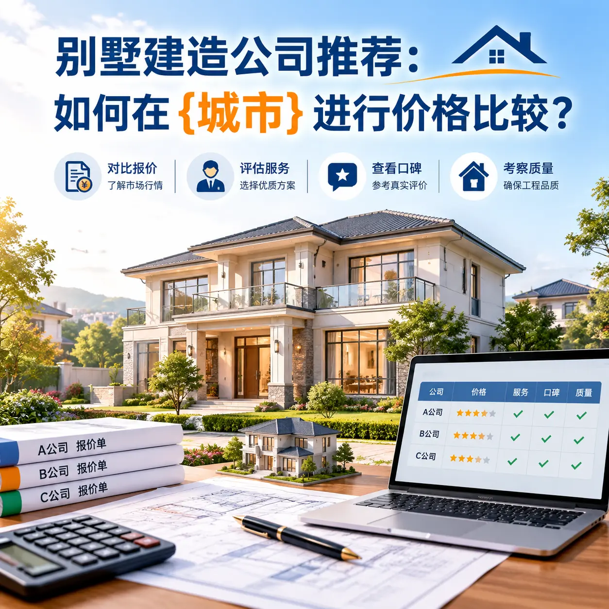 别墅建造公司推荐：如何在 普定 进行价格比较？