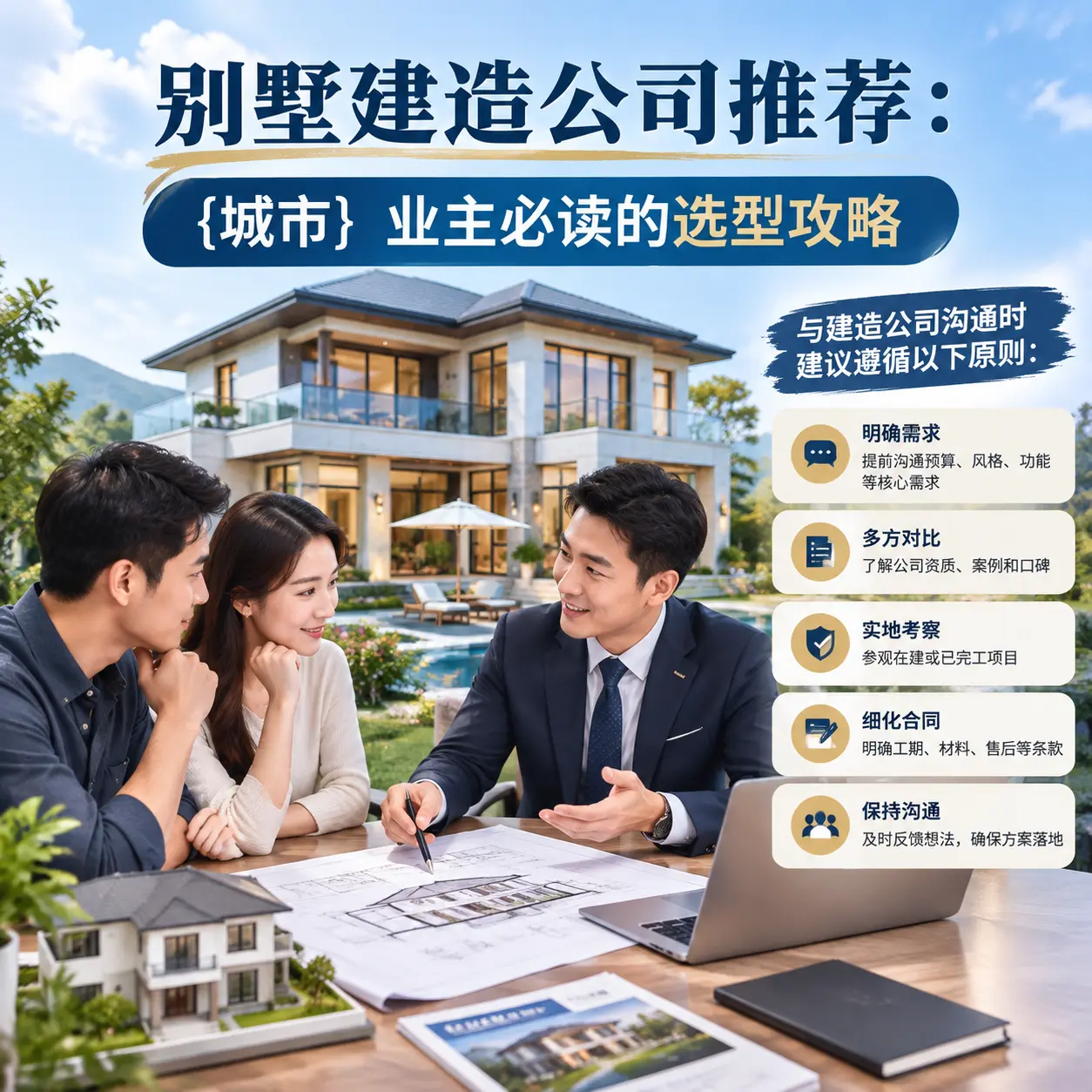 别墅建造公司推荐： 普定 业主必读的选型攻略