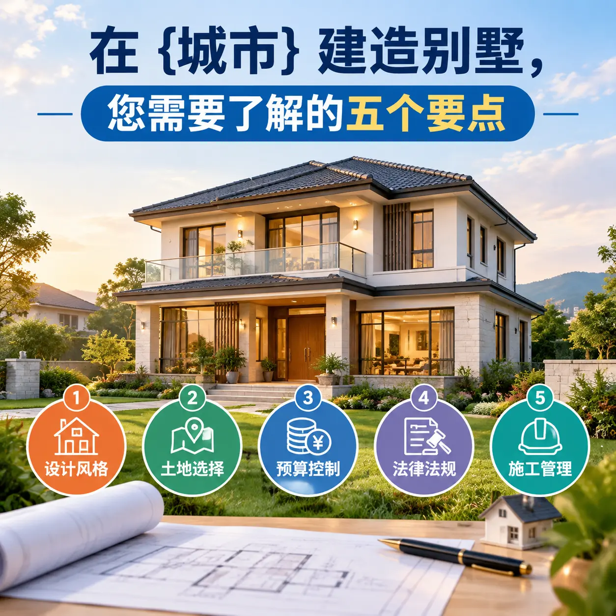 在 普定 建造别墅,您需要了解的五个要点