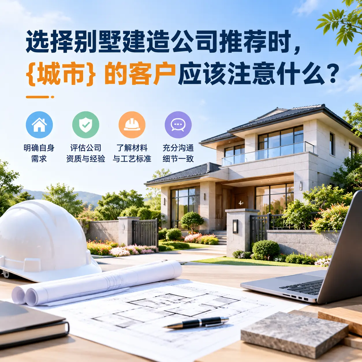 选择别墅建造公司推荐时，普定 的客户应该注意什么？