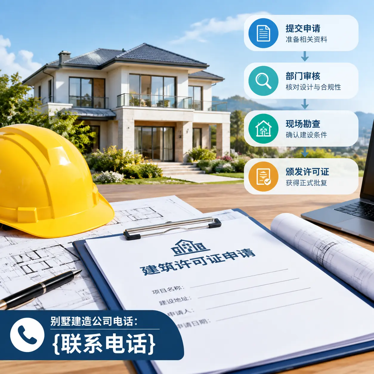别墅建造公司电话：在普定建造前的准备工作