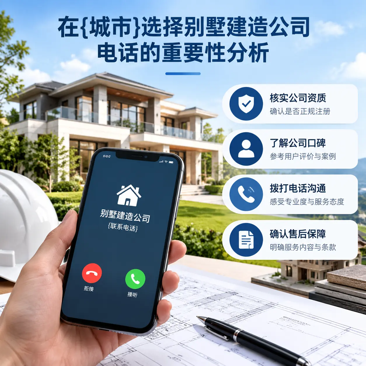 在普定选择别墅建造公司电话的重要性分析