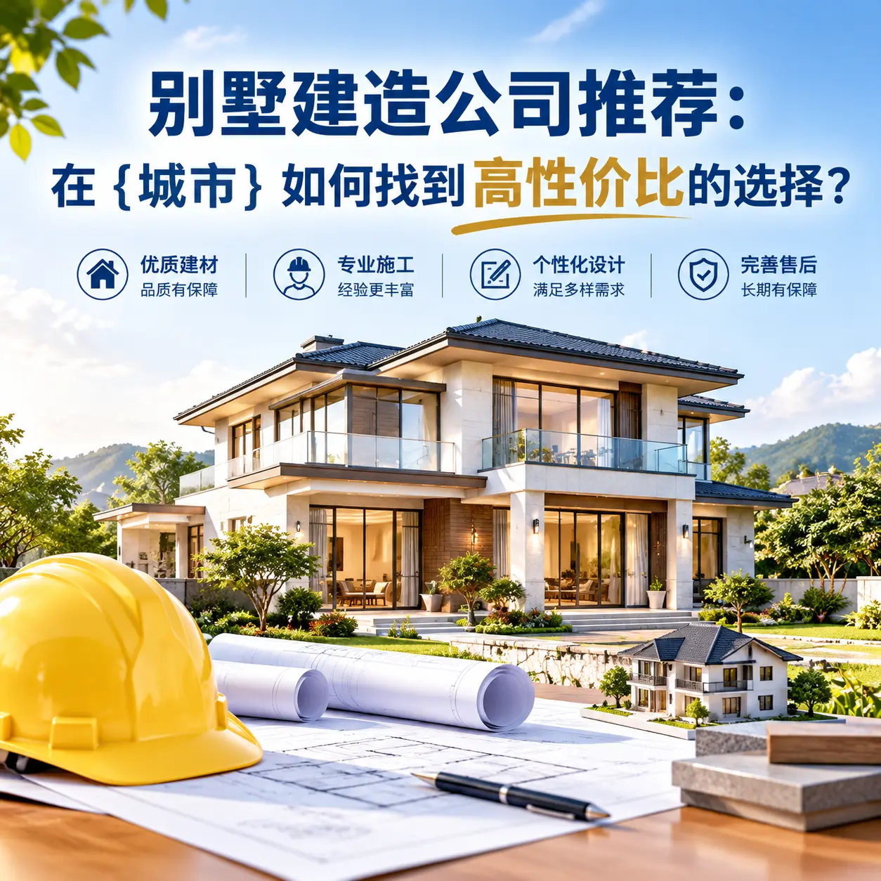 别墅建造公司推荐：在 普定 如何找到高性价比的选择？