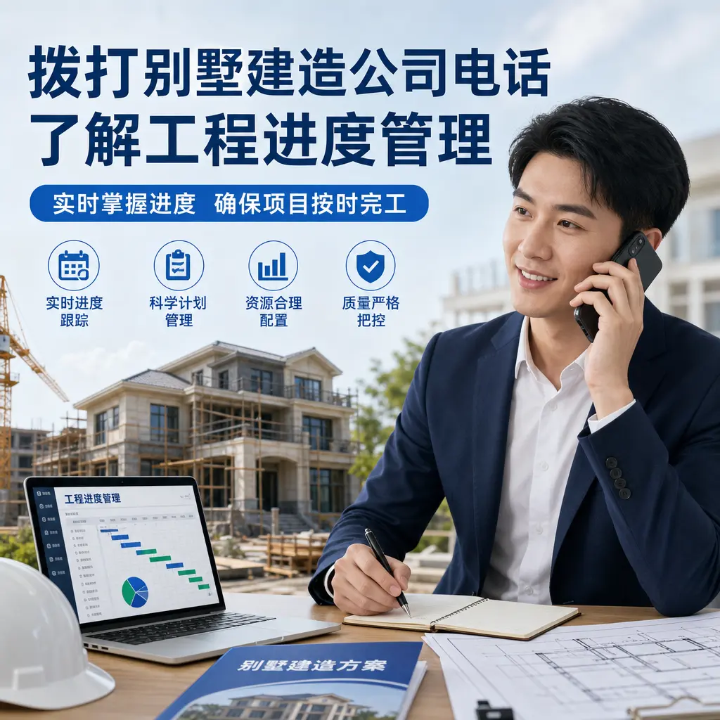 拨打普定别墅建造公司电话,了解工程进度管理
