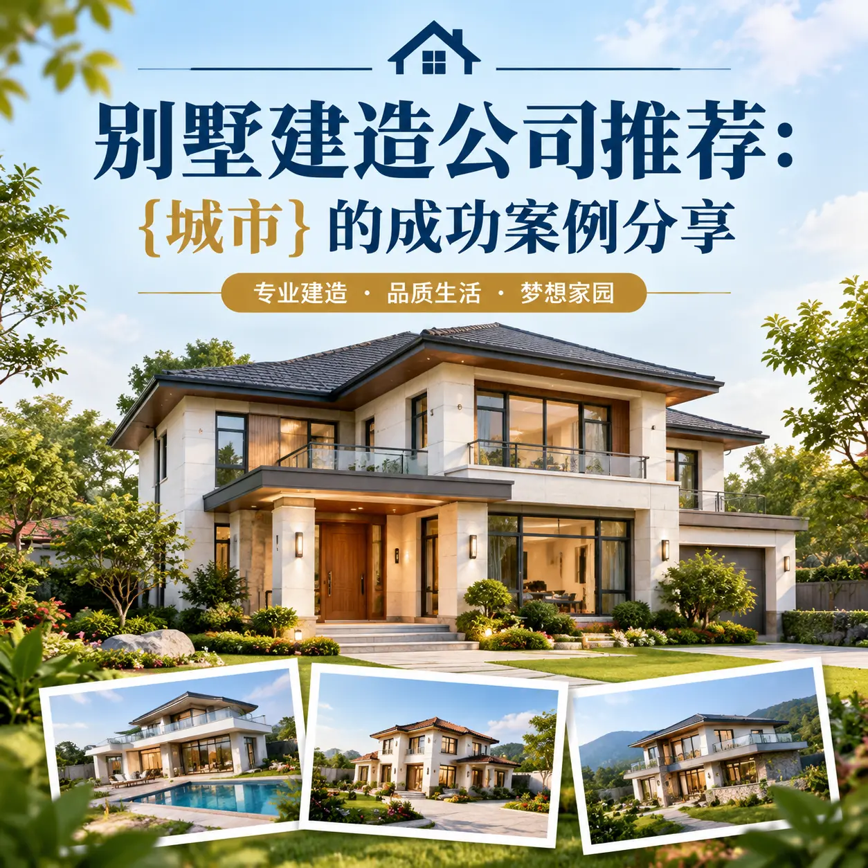 别墅建造公司推荐: 普定 的成功案例分享