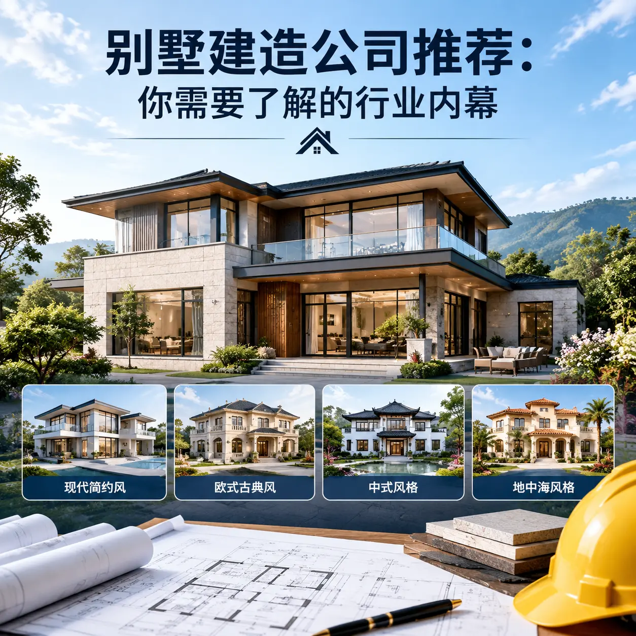 普定 别墅建造公司推荐:你需要了解的行业内幕