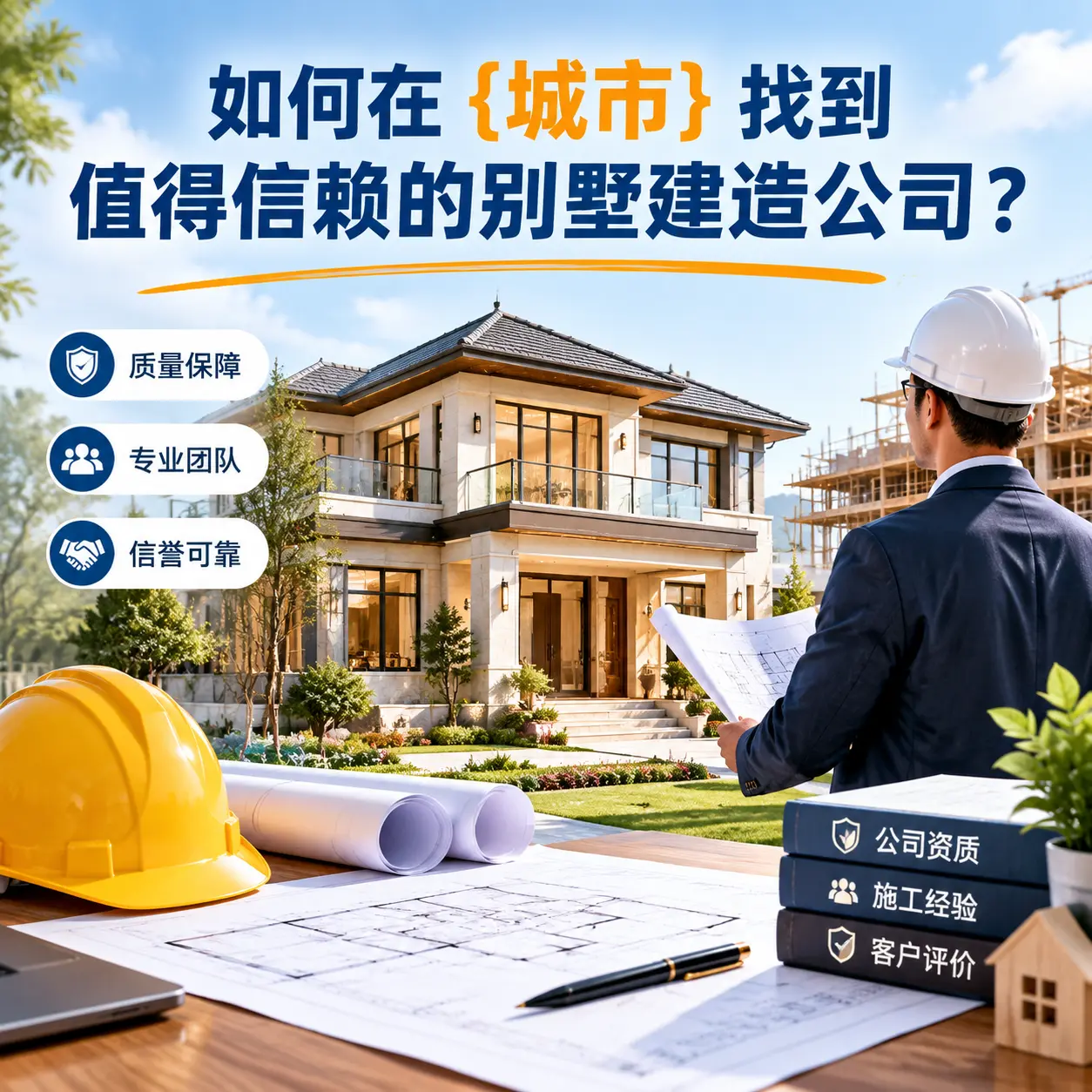 如何在 普定 找到值得信赖的别墅建造公司?